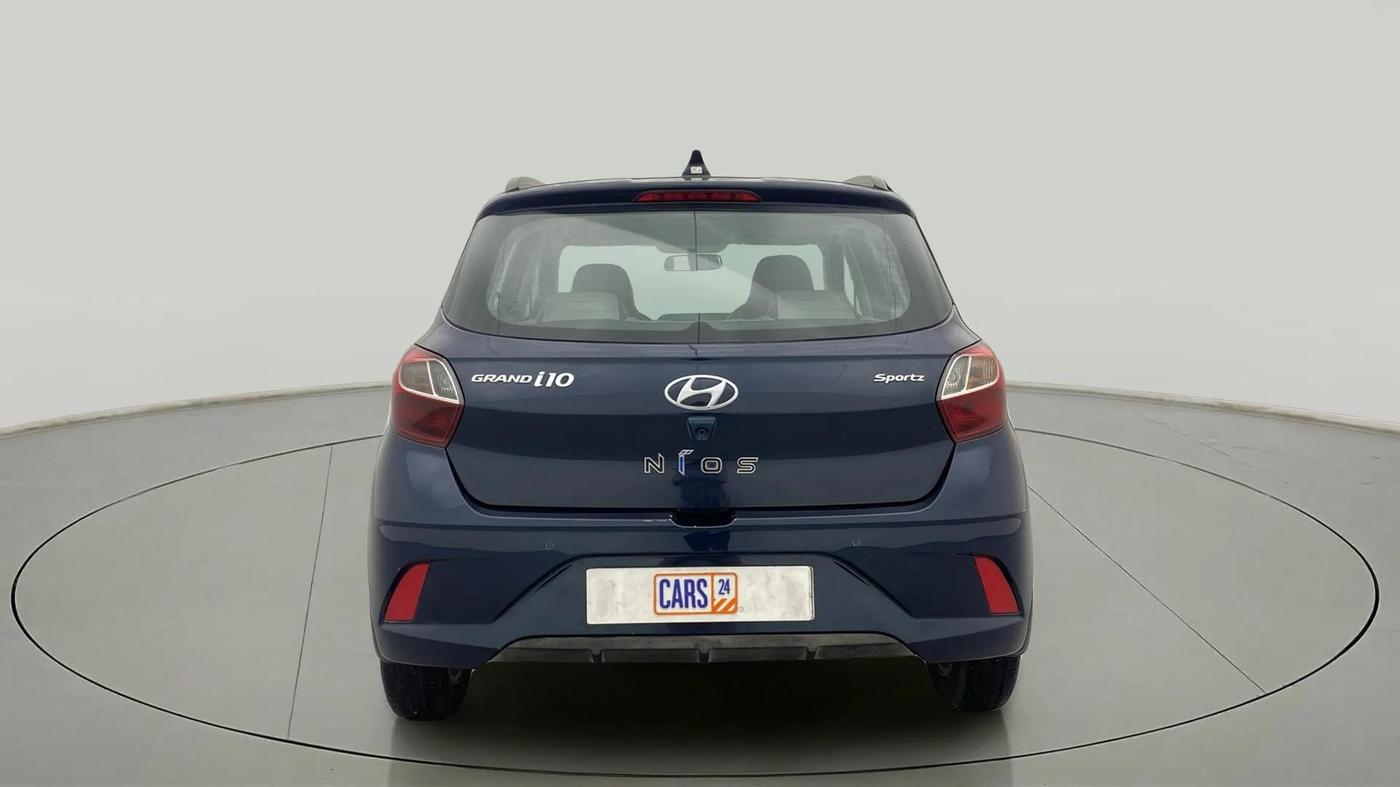 2021 Hyundai GRAND I10 NIOS SPORTZ AMT 1.2 KAPPA VTVT, Petrol, Automatic, 55,335 km, Back/Rear