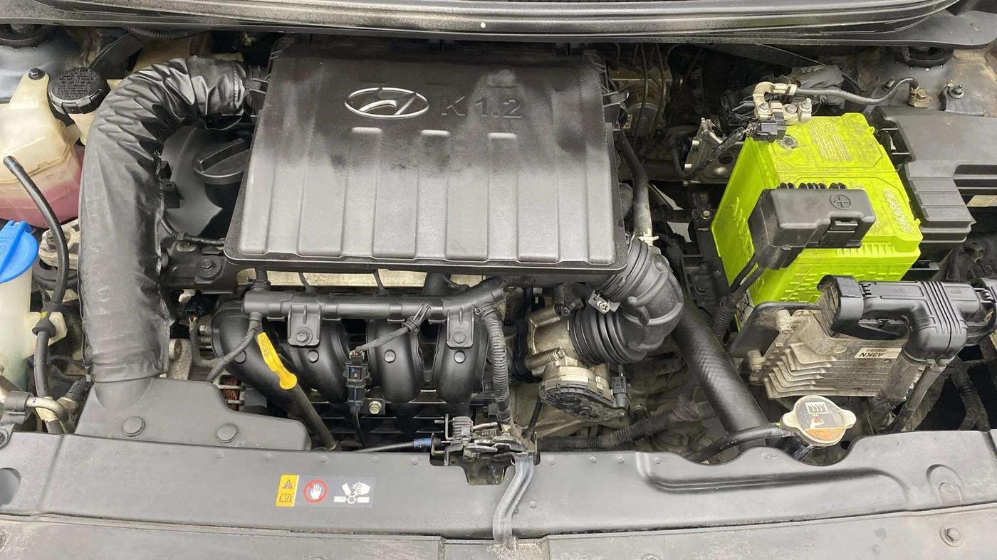 2021 Hyundai GRAND I10 NIOS SPORTZ AMT 1.2 KAPPA VTVT, Petrol, Automatic, 55,335 km, Engine View