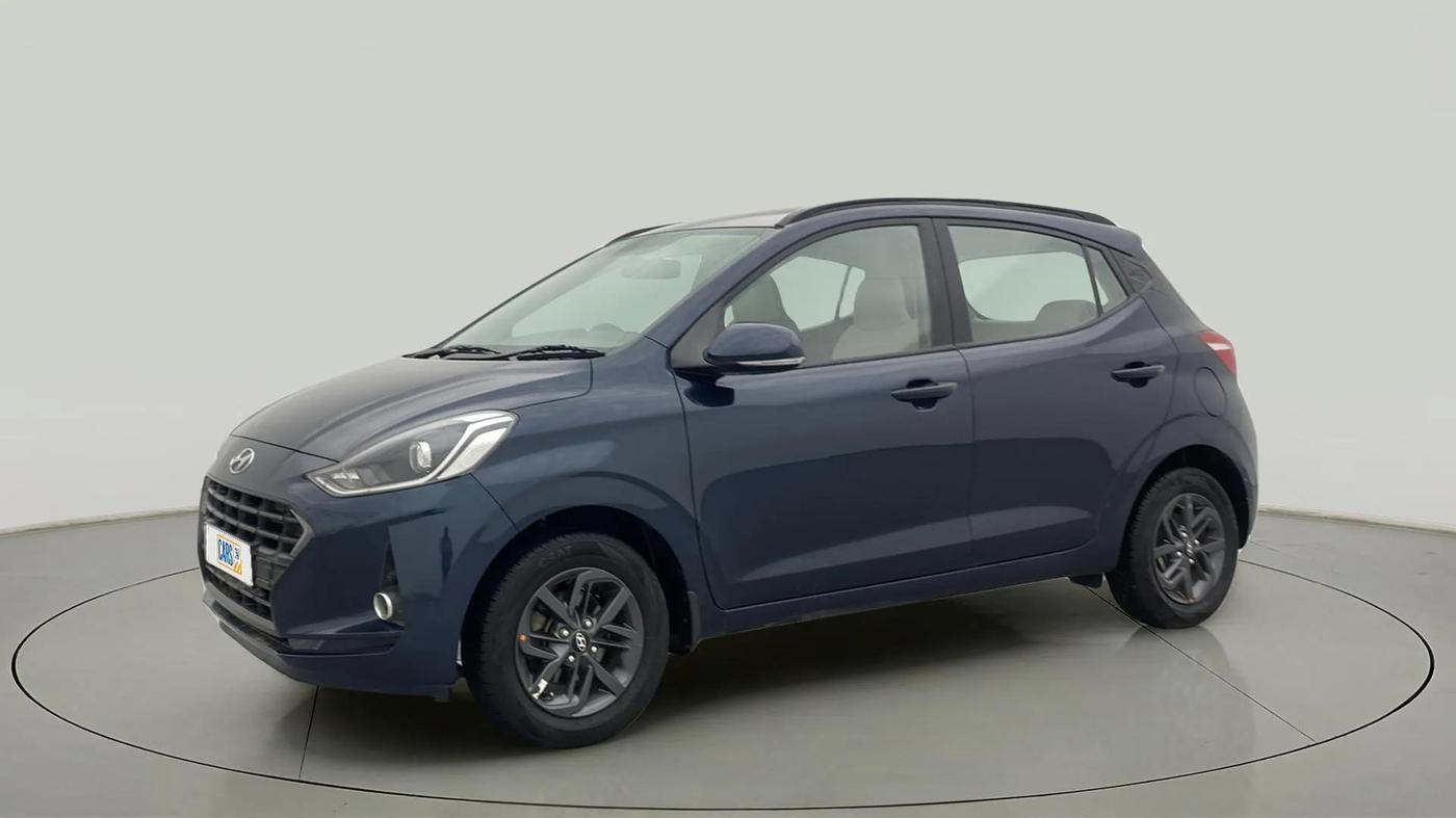 2021 Hyundai GRAND I10 NIOS SPORTZ AMT 1.2 KAPPA VTVT, Petrol, Automatic, 55,335 km, Left Front Diagonal