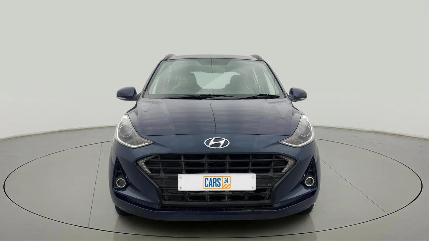 2021 Hyundai GRAND I10 NIOS SPORTZ AMT 1.2 KAPPA VTVT, Petrol, Automatic, 55,335 km, Front