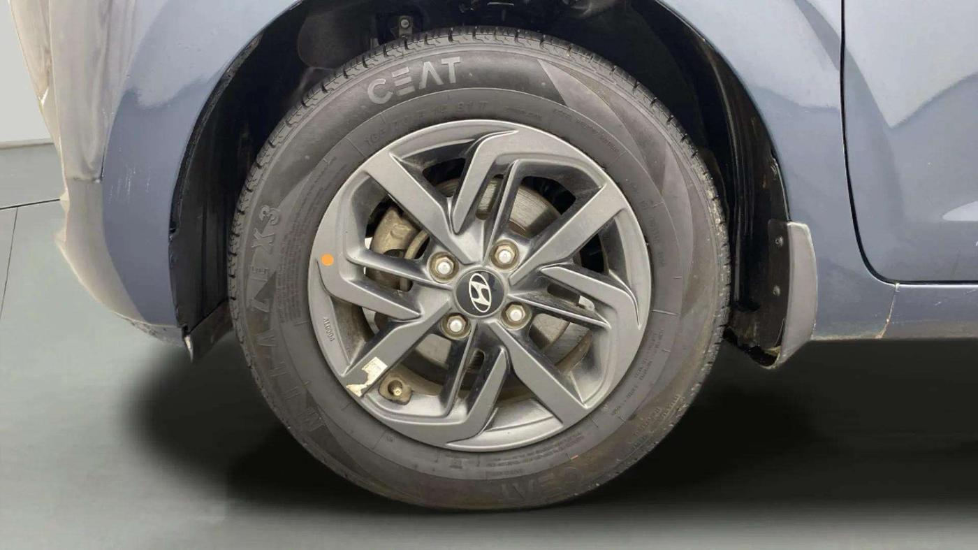 2021 Hyundai GRAND I10 NIOS SPORTZ AMT 1.2 KAPPA VTVT, Petrol, Automatic, 55,335 km, Left Front Wheel