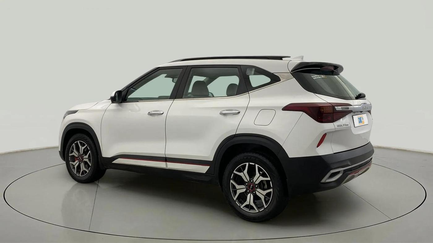 2021 KIA SELTOS GTX PLUS AT 1.5 DIESEL, Diesel, Automatic, 22,916 km, Left Back Diagonal