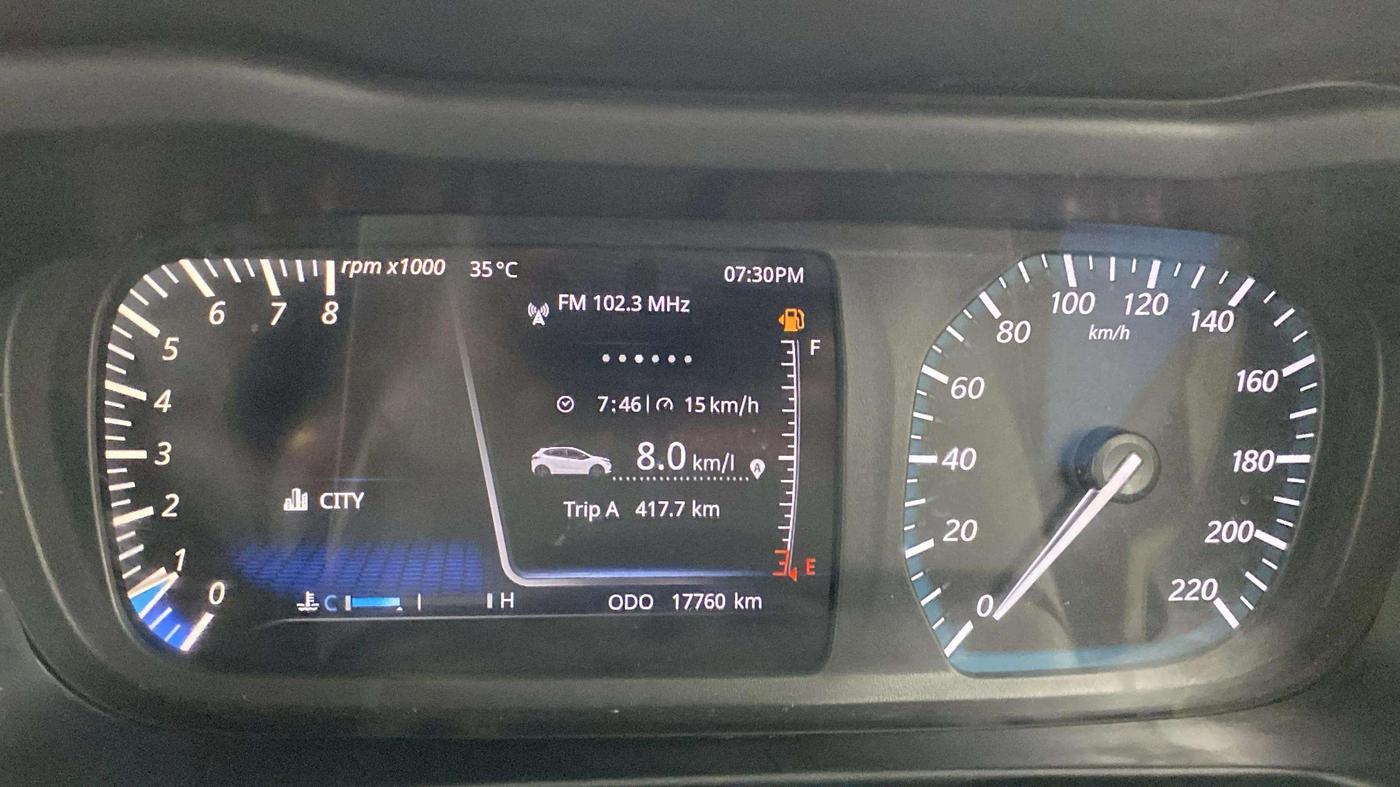 2022 Tata ALTROZ XZ PLUS PETROL, Petrol, Manual, 17,953 km, Odometer Image