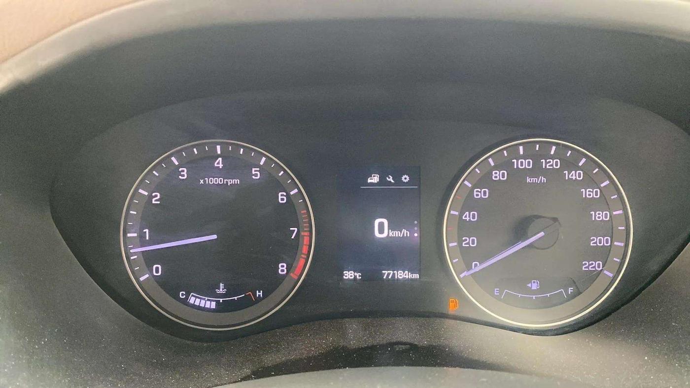 2016 Hyundai Elite i20 ASTA 1.2, Petrol, Manual, 77,283 km, Odometer Image
