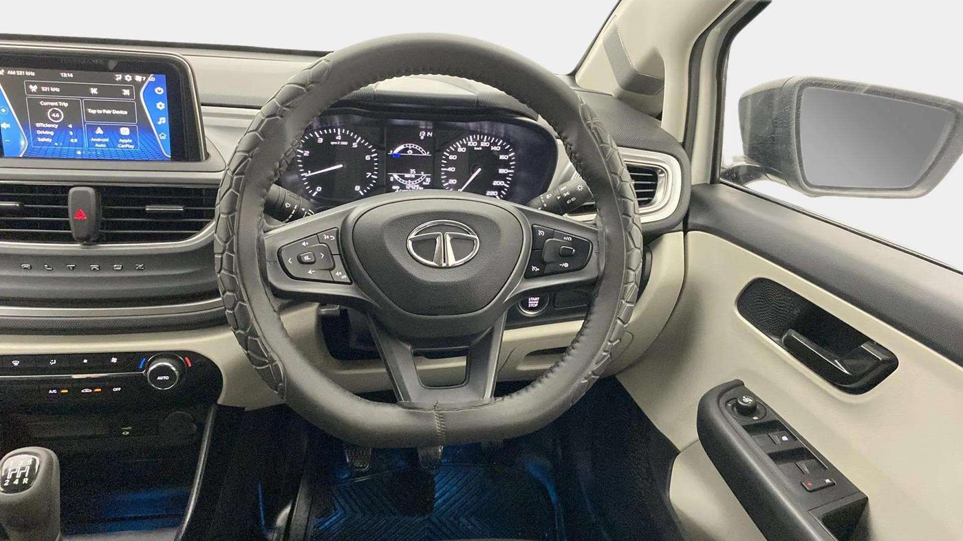 2021 Tata ALTROZ XT PETROL, Petrol, Manual, 12,428 km, Steering Wheel Close Up