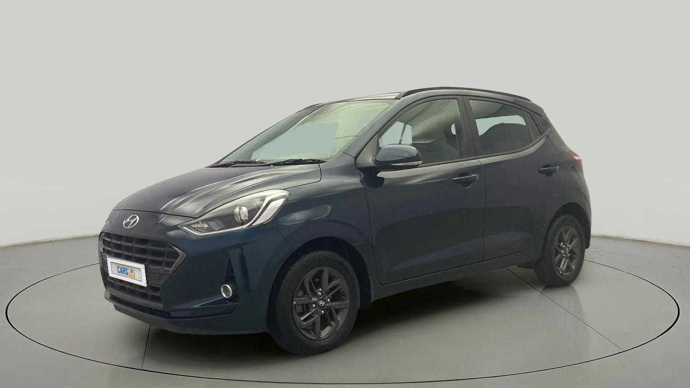 2020 Hyundai GRAND I10 NIOS SPORTZ AMT 1.2 KAPPA VTVT, Petrol, Automatic, 15,334 km, Left Front Diagonal