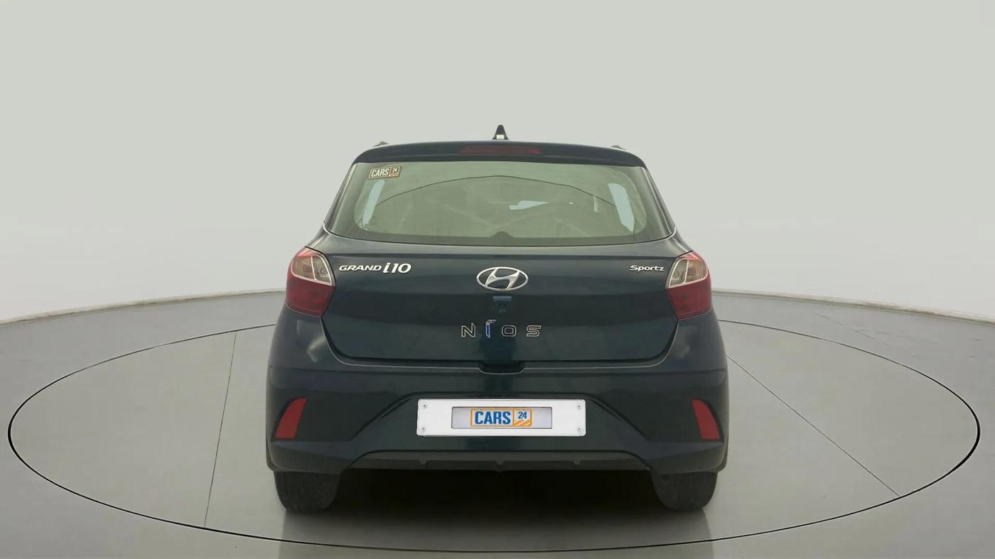 2020 Hyundai GRAND I10 NIOS SPORTZ AMT 1.2 KAPPA VTVT, Petrol, Automatic, 15,334 km, Back/Rear