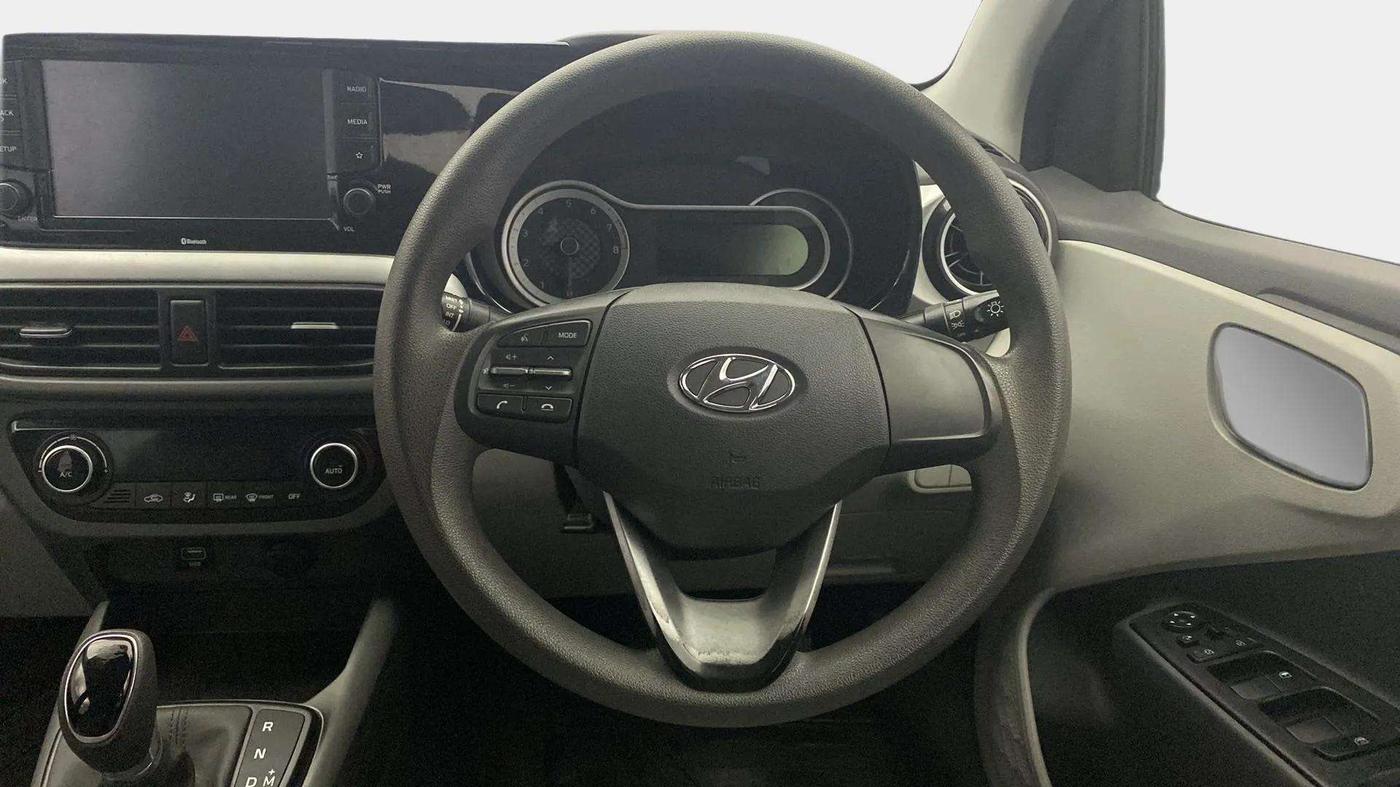 2020 Hyundai GRAND I10 NIOS SPORTZ AMT 1.2 KAPPA VTVT, Petrol, Automatic, 15,334 km, Steering Wheel Close Up