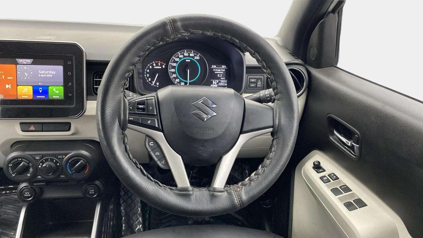 2020 Maruti IGNIS ZETA 1.2 AMT, Petrol, Automatic, 20,837 km, Steering Wheel Close Up