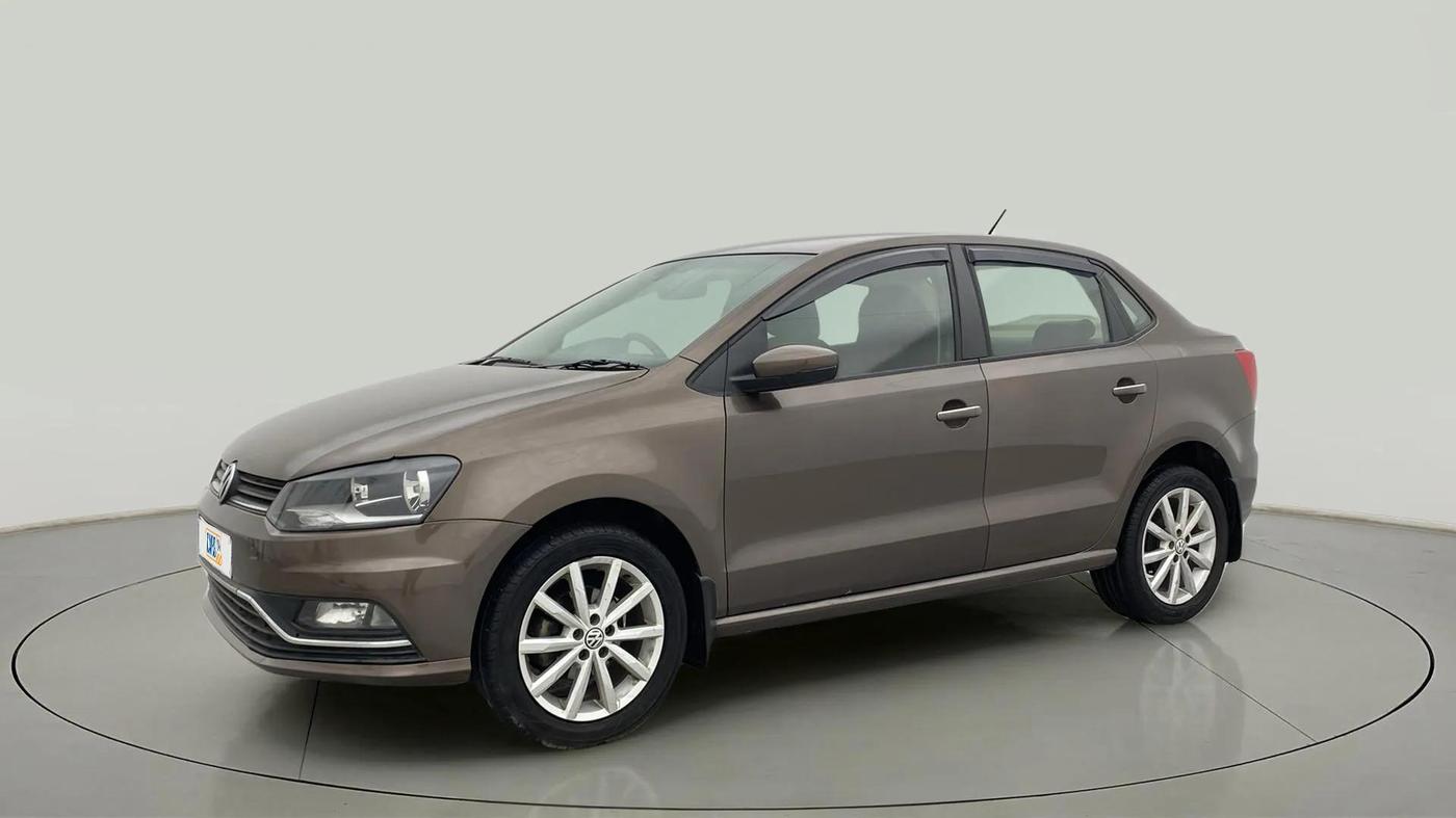 2018 Volkswagen Ameo HIGHLINE PLUS 1.0L 16 ALLOY, Petrol, Manual, 63,911 km, Left Front Diagonal