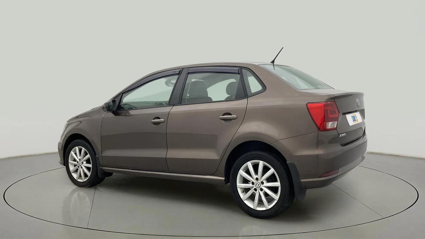 2018 Volkswagen Ameo HIGHLINE PLUS 1.0L 16 ALLOY, Petrol, Manual, 63,911 km, Left Back Diagonal