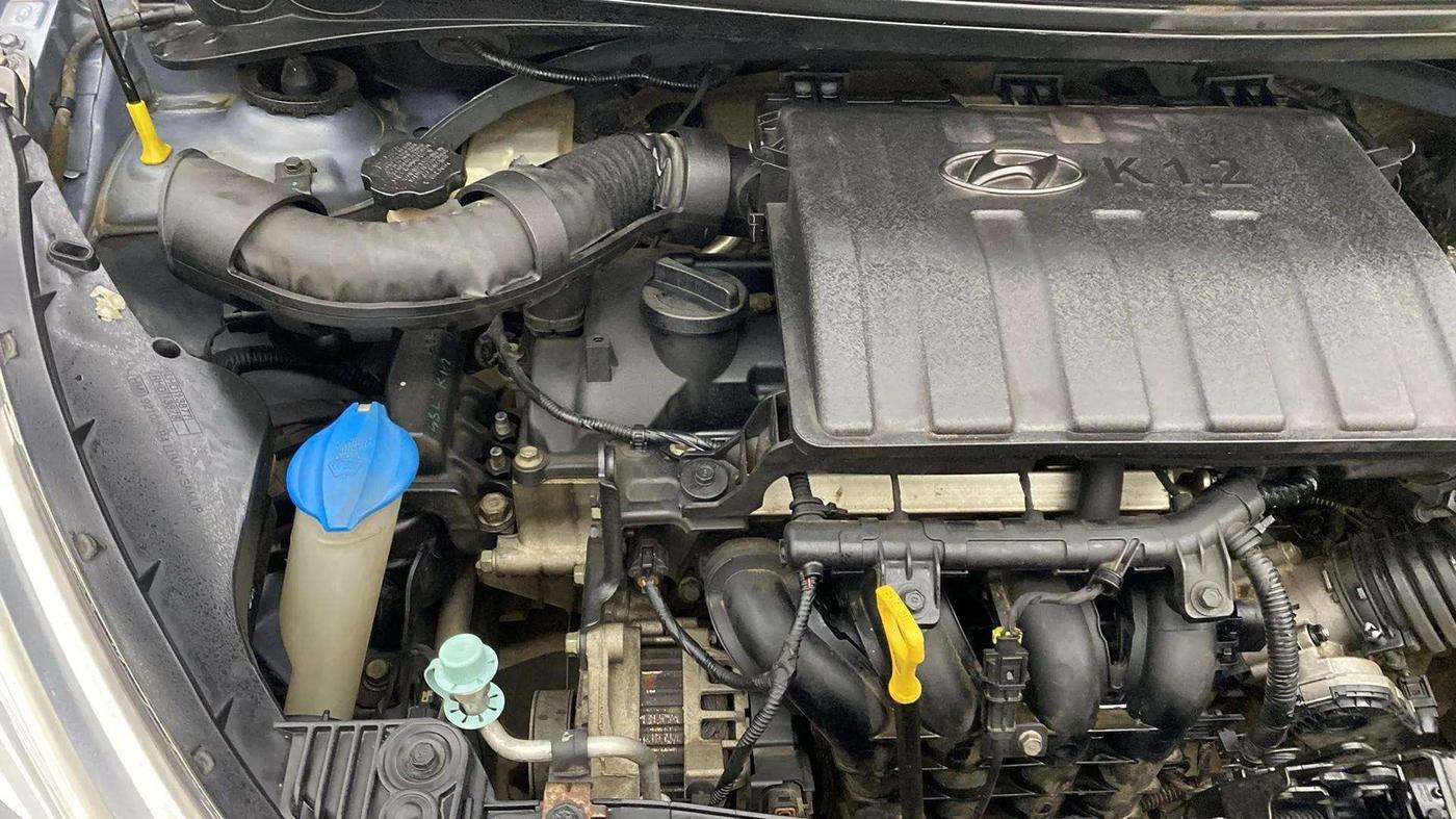 2014 Hyundai Grand i10 ASTA (O) 1.2 KAPPA VTVT, Petrol, Manual, 42,884 km, Engine View - Right