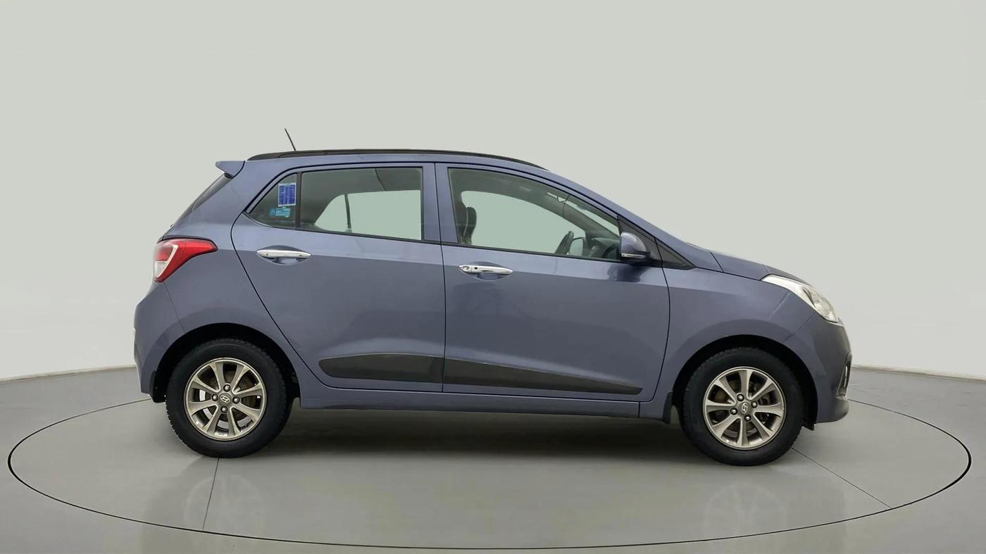 2014 Hyundai Grand i10 ASTA (O) 1.2 KAPPA VTVT, Petrol, Manual, 42,884 km, Right Side View