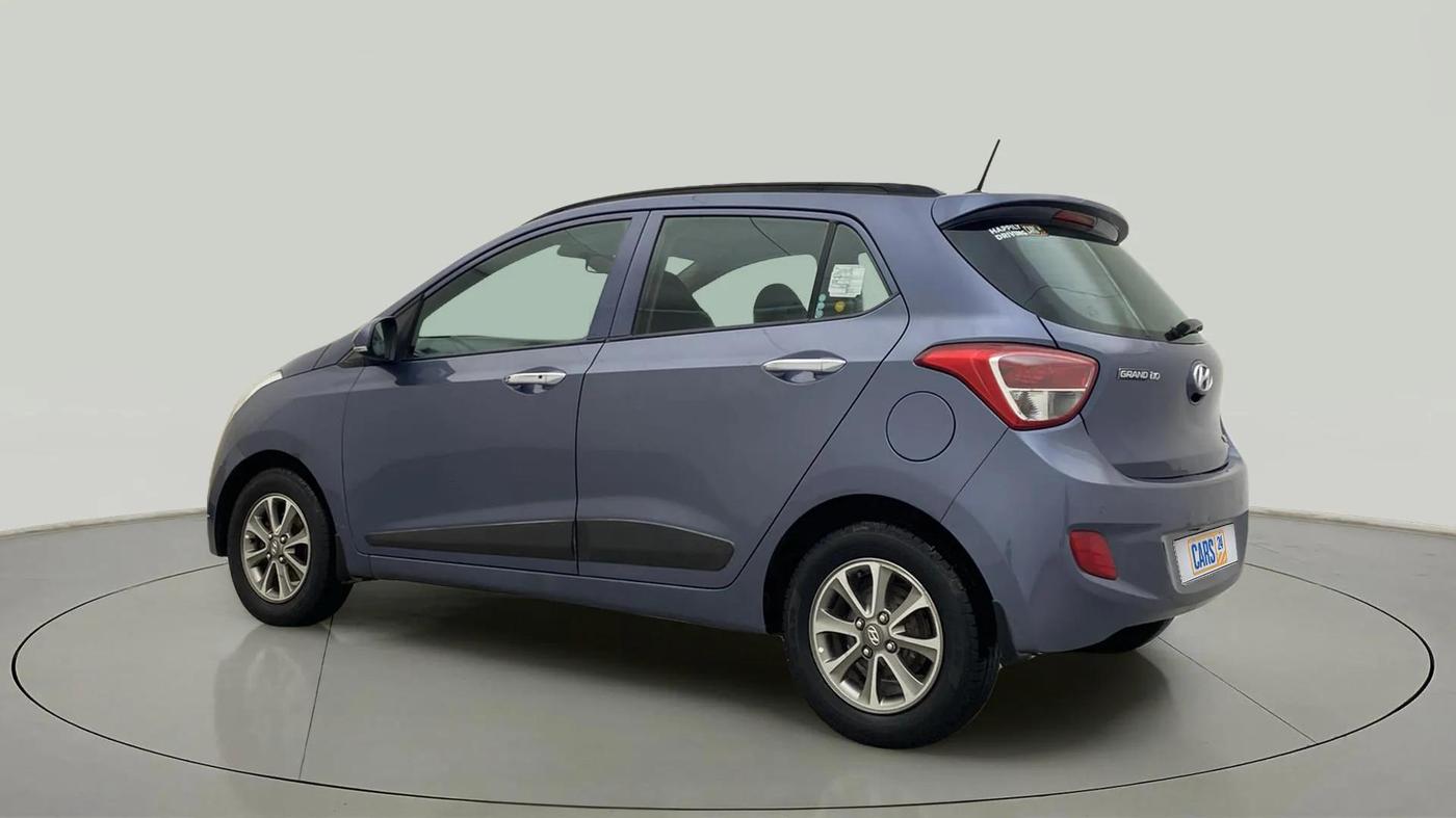2014 Hyundai Grand i10 ASTA (O) 1.2 KAPPA VTVT, Petrol, Manual, 42,884 km, Left Back Diagonal