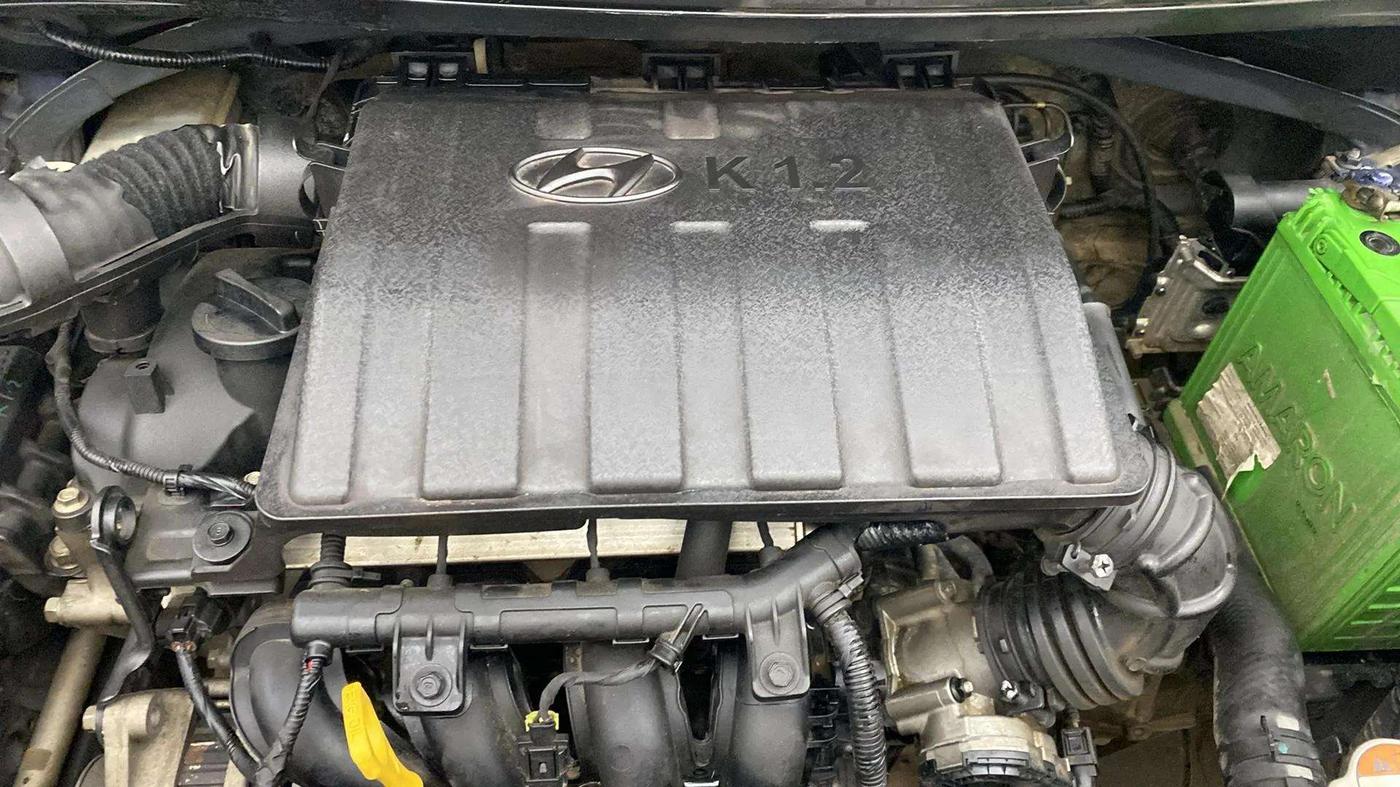2014 Hyundai Grand i10 ASTA (O) 1.2 KAPPA VTVT, Petrol, Manual, 42,884 km, Engine View