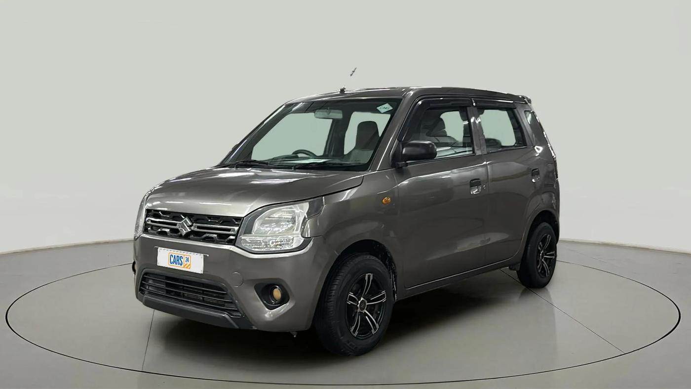 2021 Maruti New Wagon-R LXI (O) 1.0, CNG, Manual, 93,533 km, Left Front Diagonal