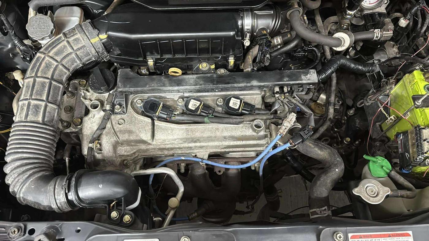 2021 Maruti New Wagon-R LXI (O) 1.0, CNG, Manual, 93,533 km, Engine View