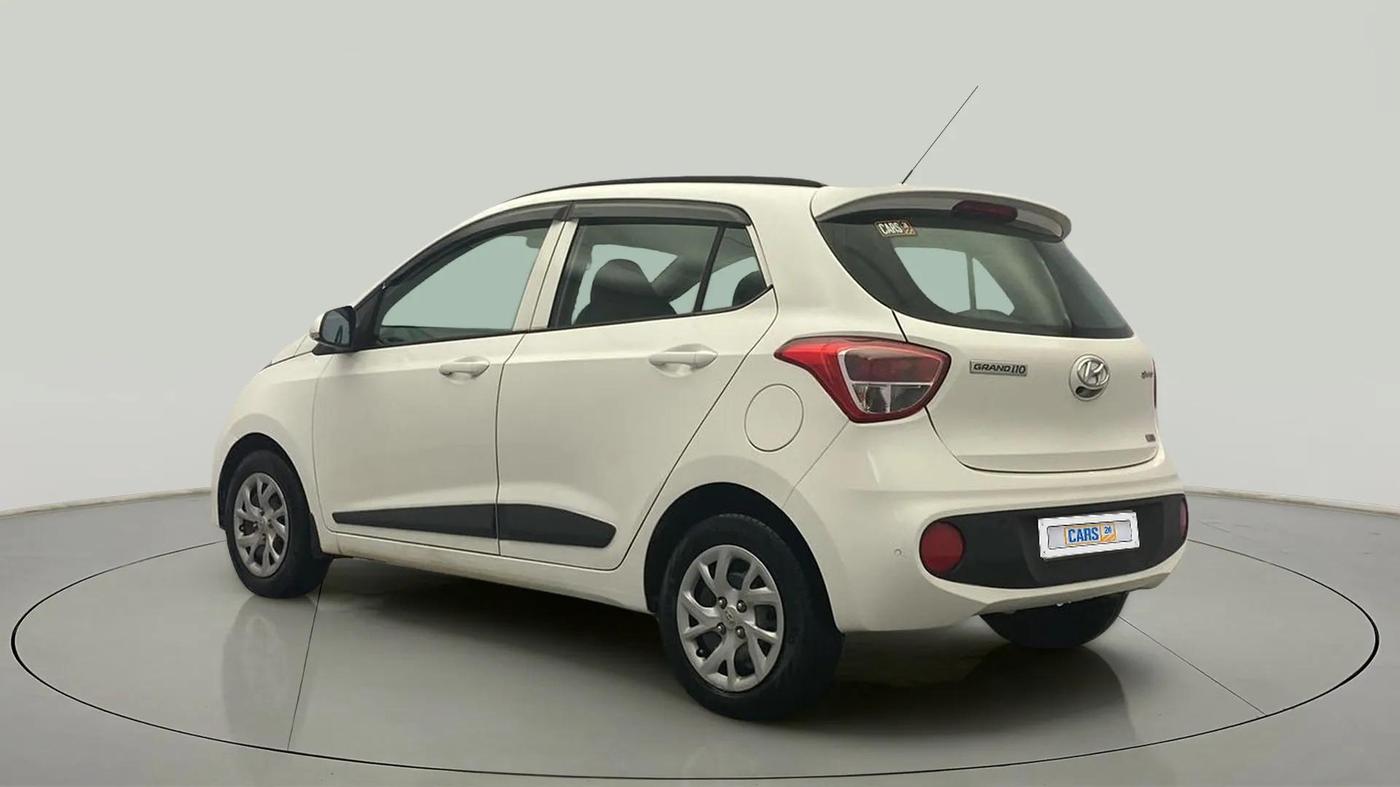2019 Hyundai Grand i10 SPORTZ 1.2 KAPPA VTVT, Petrol, Manual, 73,541 km, Left Back Diagonal
