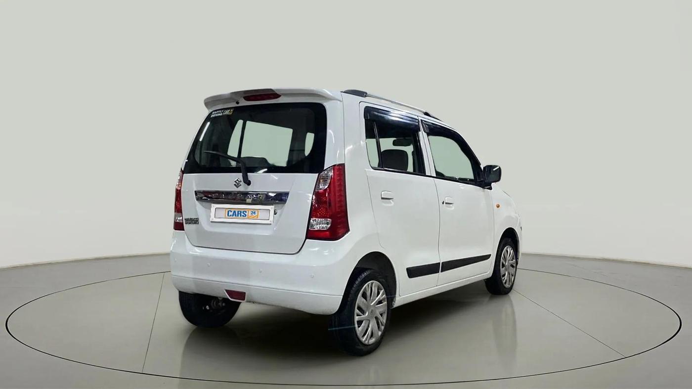 2015 Maruti Wagon R 1.0 VXI, Petrol, Manual, 60,558 km, Right Back Diagonal