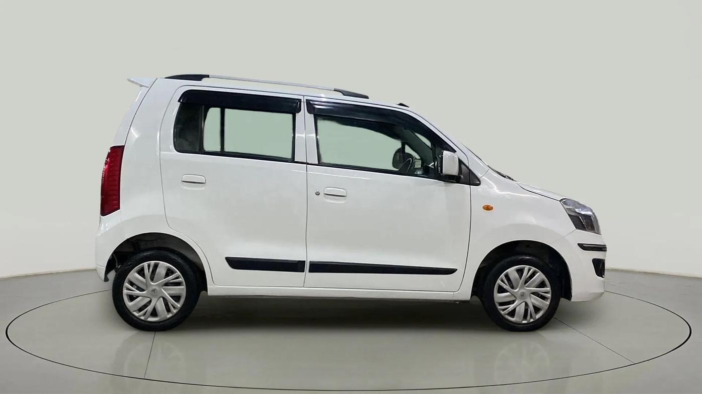 2015 Maruti Wagon R 1.0 VXI, Petrol, Manual, 60,558 km, Right Side View