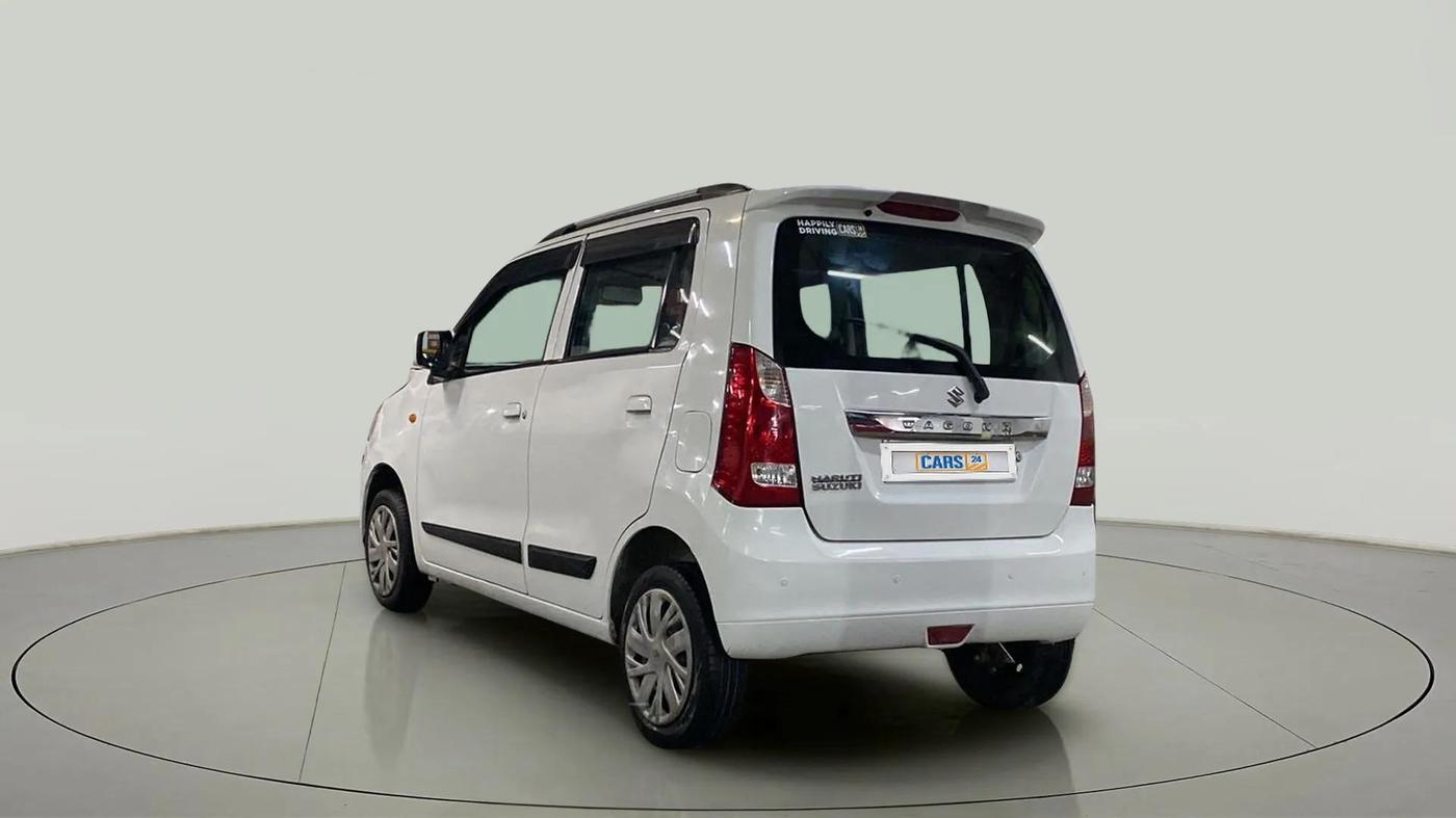 2015 Maruti Wagon R 1.0 VXI, Petrol, Manual, 60,558 km, Left Back Diagonal