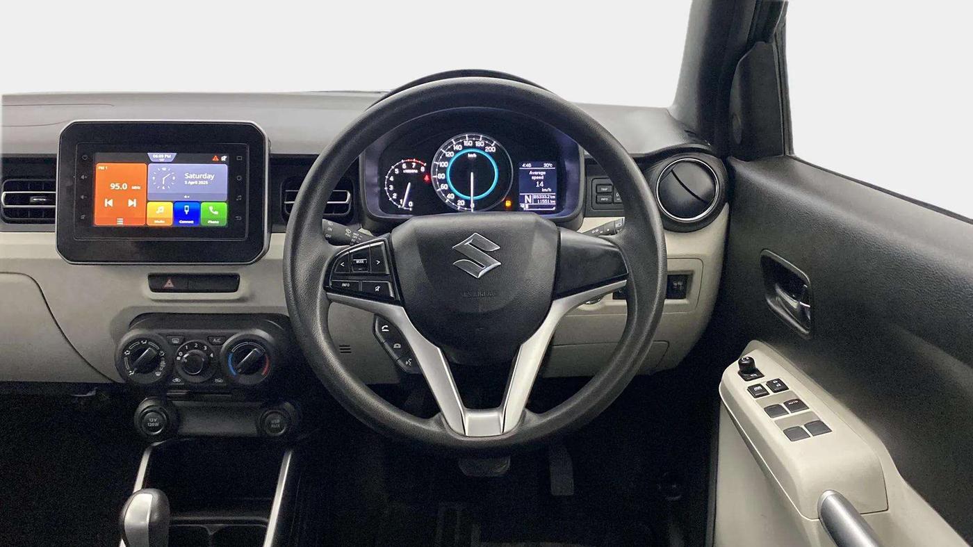 2023 Maruti IGNIS ZETA 1.2 AMT, Petrol, Automatic, 11,492 km, Steering Wheel Close Up