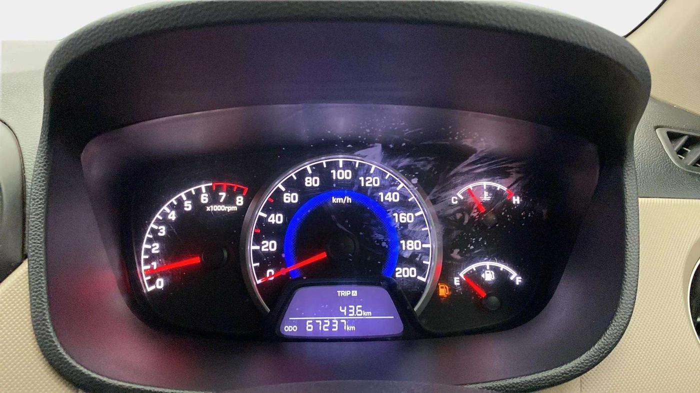 2019 Hyundai Grand i10 SPORTZ 1.2 KAPPA VTVT, Petrol, Manual, 67,430 km, Odometer Image