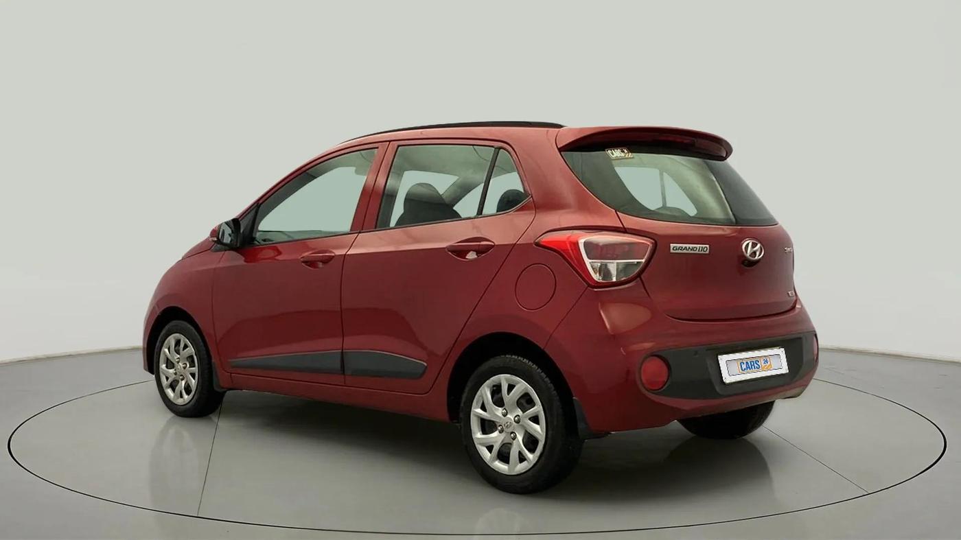 2019 Hyundai Grand i10 SPORTZ 1.2 KAPPA VTVT, Petrol, Manual, 67,430 km, Left Back Diagonal