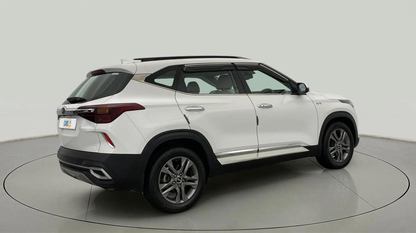 2021 KIA SELTOS HTX IVT 1.5 PETROL, Petrol, Automatic, 38,096 km, Right Back Diagonal