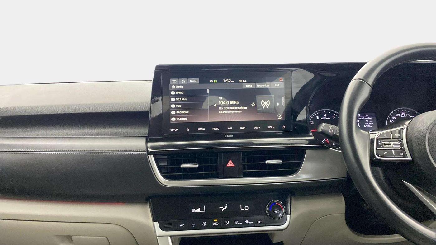 2021 KIA SELTOS HTX IVT 1.5 PETROL, Petrol, Automatic, 38,096 km, Air Conditioner