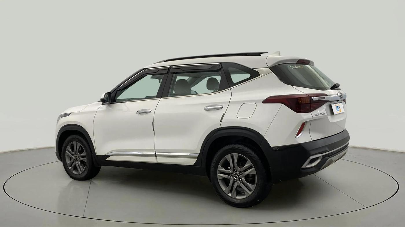 2021 KIA SELTOS HTX IVT 1.5 PETROL, Petrol, Automatic, 38,096 km, Left Back Diagonal