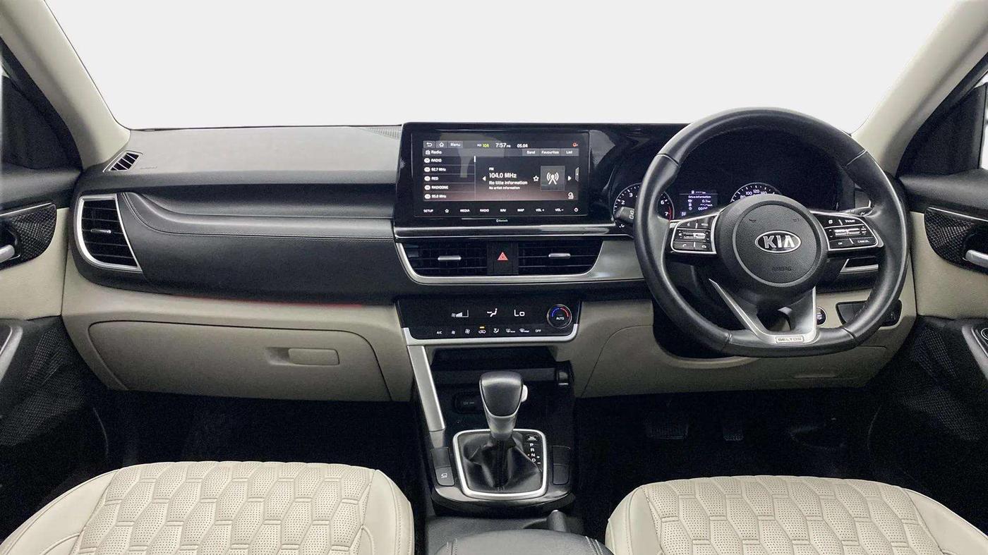 2021 KIA SELTOS HTX IVT 1.5 PETROL, Petrol, Automatic, 38,096 km, Dashboard