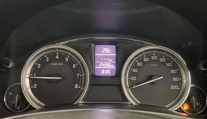 2016 Maruti Ciaz VXI+, Petrol, Manual, 24,286 km, Odometer Image