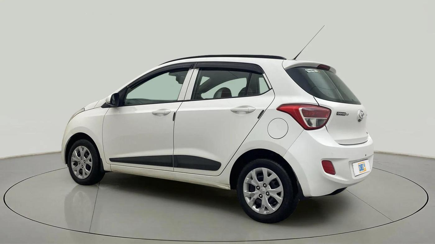 2016 Hyundai Grand i10 SPORTZ 1.2 KAPPA VTVT, Petrol, Manual, 14,292 km, Left Back Diagonal