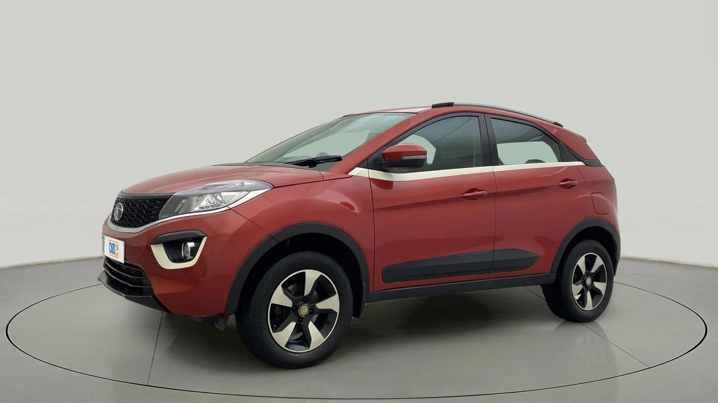 2018 Tata NEXON XZA PLUS PETROL, Petrol, Automatic, 56,362 km, Left Front Diagonal