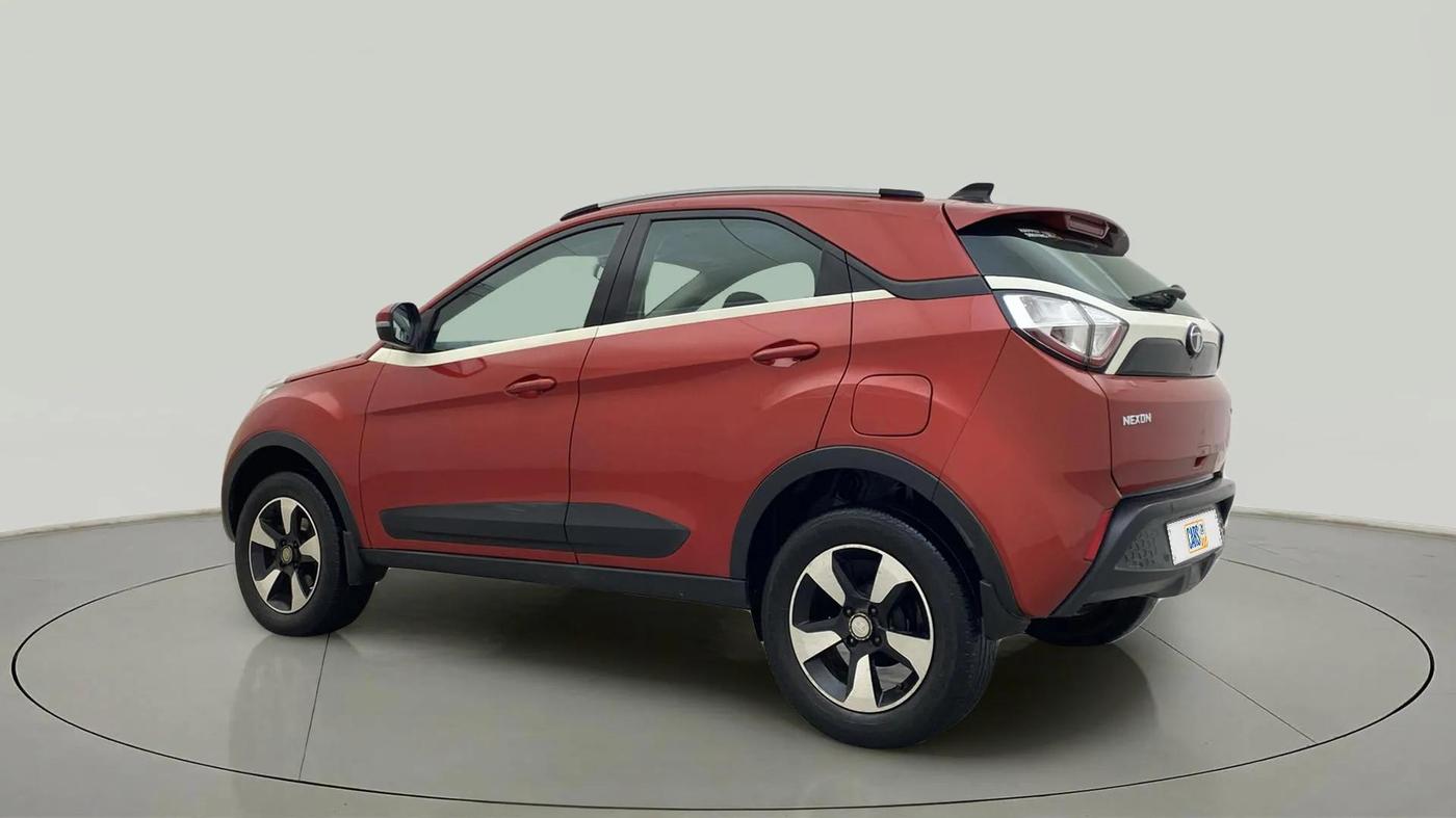 2018 Tata NEXON XZA PLUS PETROL, Petrol, Automatic, 56,362 km, Left Back Diagonal