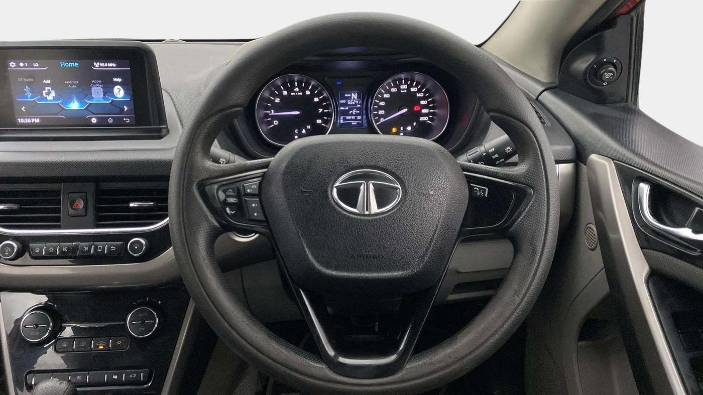 2018 Tata NEXON XZA PLUS PETROL, Petrol, Automatic, 56,362 km, Steering Wheel Close Up