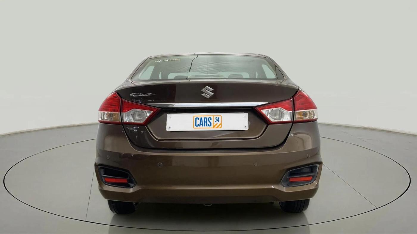 2015 Maruti Ciaz ZXI+, Petrol, Manual, 72,198 km, Back/Rear