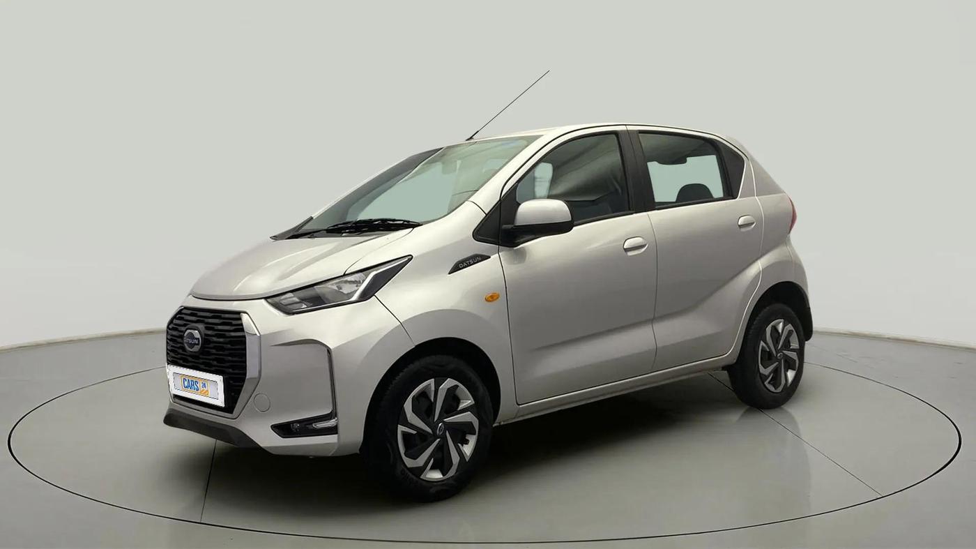 2021 Datsun Redi Go T(O) 1.0 AMT, Petrol, Automatic, 9,610 km, Left Front Diagonal