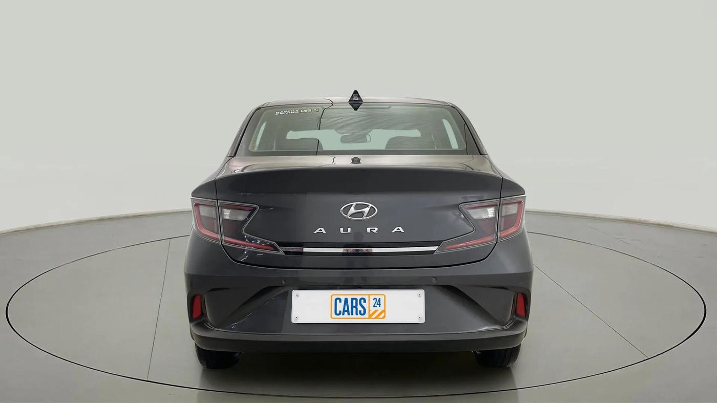 2021 Hyundai AURA SX PLUS 1.2 AMT, Petrol, Automatic, 63,557 km, Back/Rear