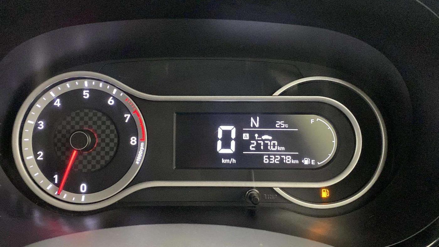 2021 Hyundai AURA SX PLUS 1.2 AMT, Petrol, Automatic, 63,557 km, Odometer Image