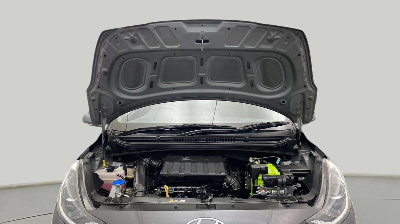 2021 Hyundai AURA SX PLUS 1.2 AMT, Petrol, Automatic, 63,557 km, Open Bonet