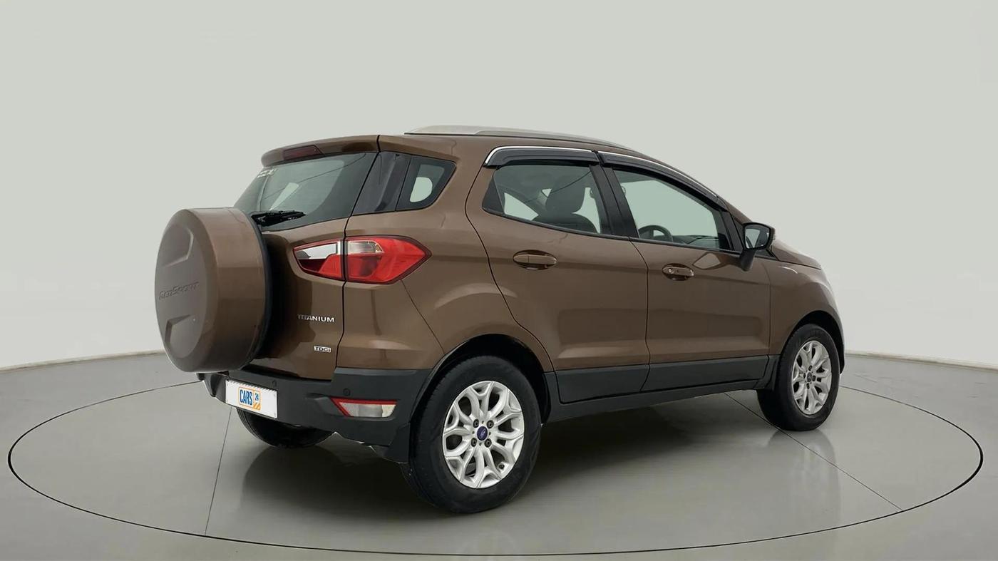 2016 Ford Ecosport TITANIUM 1.5L DIESEL, Diesel, Manual, 94,917 km, Right Back Diagonal