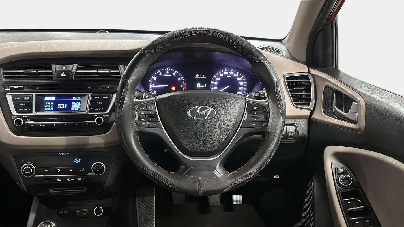 2015 Hyundai Elite i20 ASTA 1.2, Petrol, Manual, 59,627 km, Steering Wheel Close Up