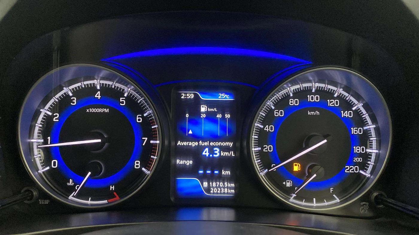 2020 Toyota Glanza G, Petrol, Manual, 20,224 km, Odometer Image