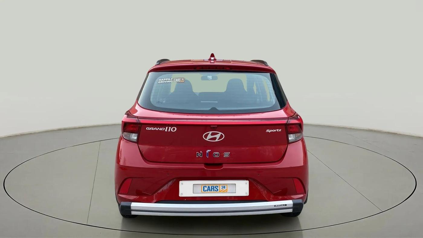 2023 Hyundai GRAND I10 NIOS SPORTZ 1.2 KAPPA VTVT, Petrol, Manual, 5,417 km, Back/Rear