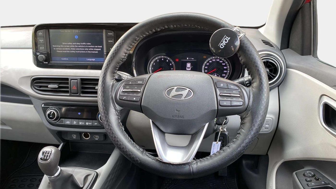 2023 Hyundai GRAND I10 NIOS SPORTZ 1.2 KAPPA VTVT, Petrol, Manual, 5,417 km, Steering Wheel Close Up