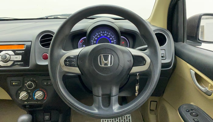 2015 Honda Brio VX AT, Petrol, Automatic, 44,303 km, Steering Wheel Close Up