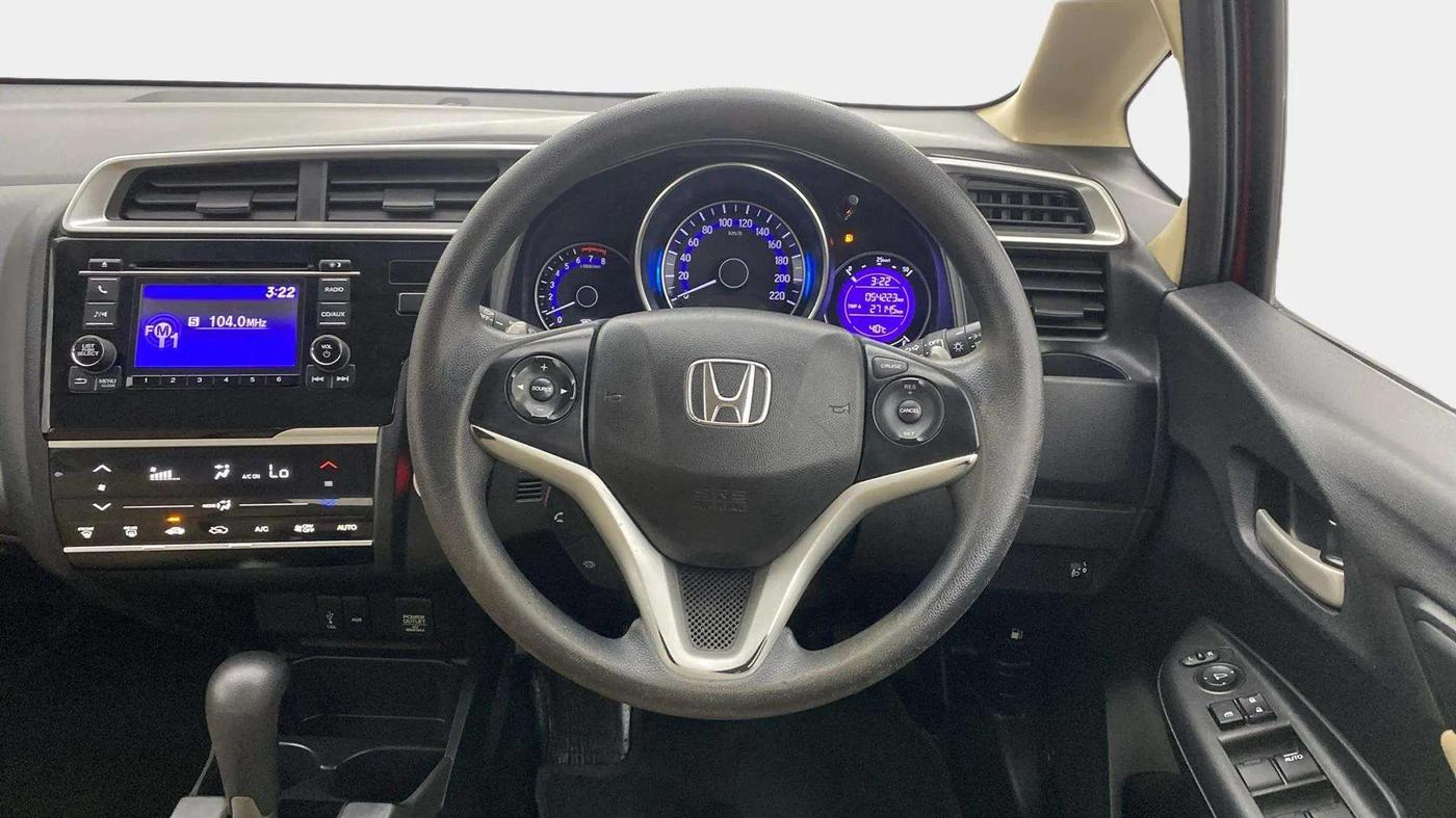 2018 Honda Jazz 1.2L I-VTEC V CVT, Petrol, Automatic, 54,354 km, Steering Wheel Close Up