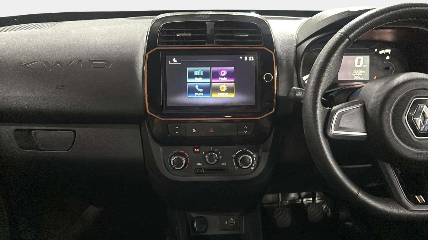 2021 Renault Kwid CLIMBER 1.0 (O), Petrol, Manual, 19,442 km, Air Conditioner